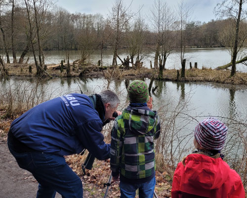 Haunestausee Vogelexkursion Februar 2024