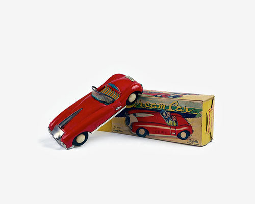 toys 1/03 - Auto da corsa rossa con scatola