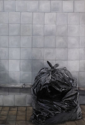 Lydia Balke "Le Corps Sans Organes", 2016, 160 x 110 cm, Öl auf Leinwand