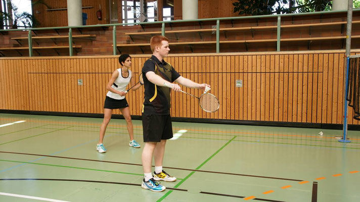 VfL Vereinsturnier 2016 Matthias Kroll und Seham Leimböck