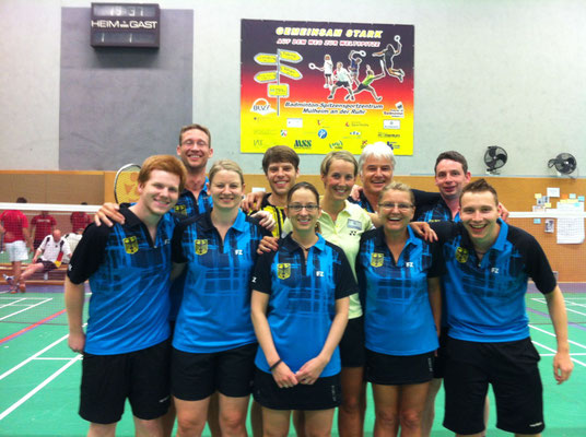 Nationallehrgang Gehörlosen-Badminton in Mülheim an der Ruhr mit Birgitt Michaels und Michael Fuchs