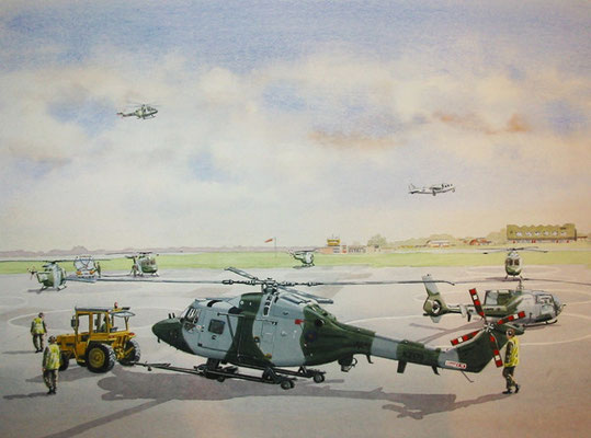 Army Air Corps, Aldergrove.  Commissioned by the Regiment.