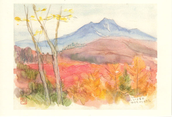 斑尾より妙高山（長野）