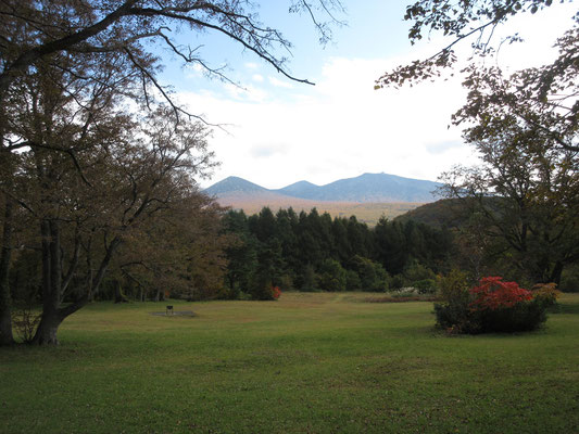 想像の通り、ここから八甲田山を眺めることができ、嬉しくなる