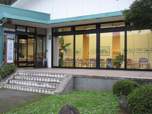 こんな素敵な所で展示をしていました