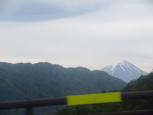 柳沢峠からのバスではこんな車窓風景を楽しめる