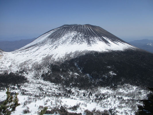 お見事！の山容　