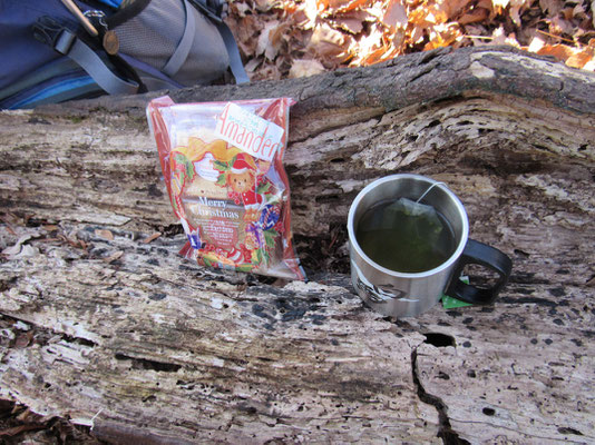 その後は焼き菓子でお茶タイム