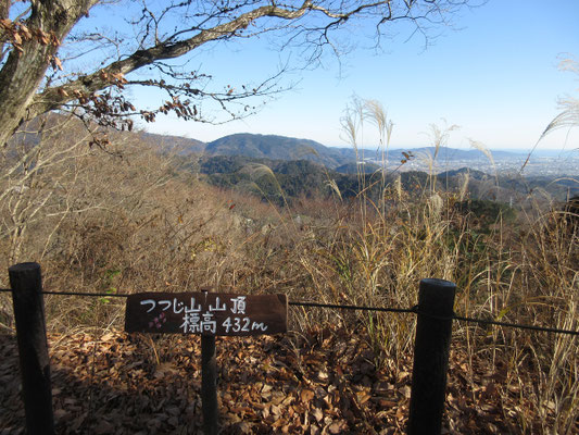 ツツジ山の標識がある方に回ると山北方面