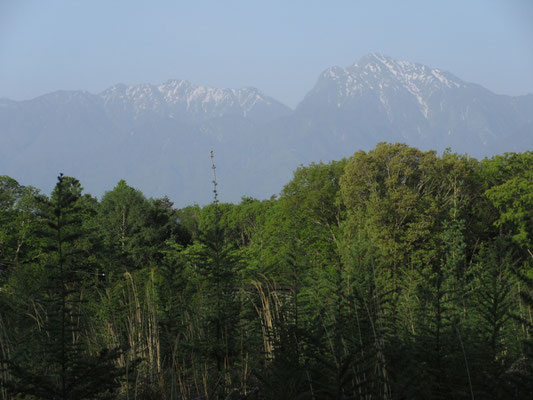 鳳凰三山と甲斐駒