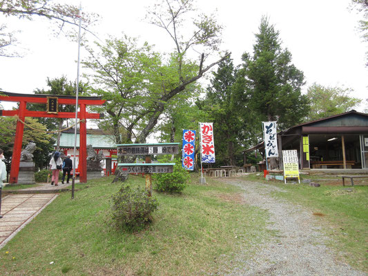 するともう、八雲神社のところに出る