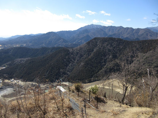 発句石広場からの大山　