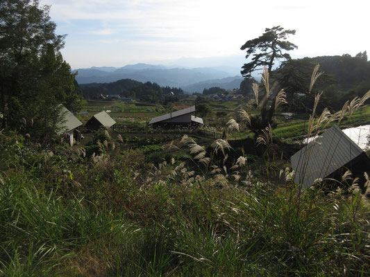 何とも言えない山の高原風景