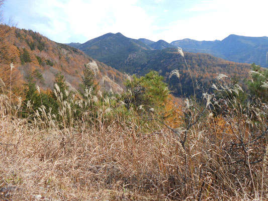 八方台から天狗岳のほう