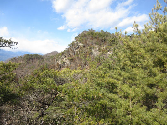 八王子山の雄姿