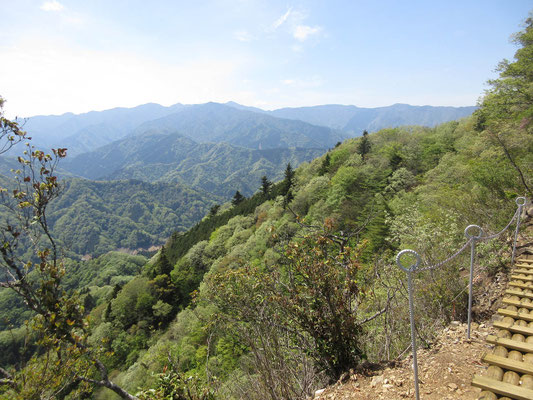 いい眺め 丹沢主峰方面