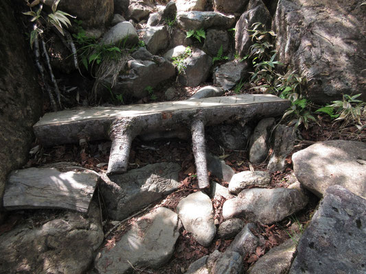 工夫された登山道1（脚付き）