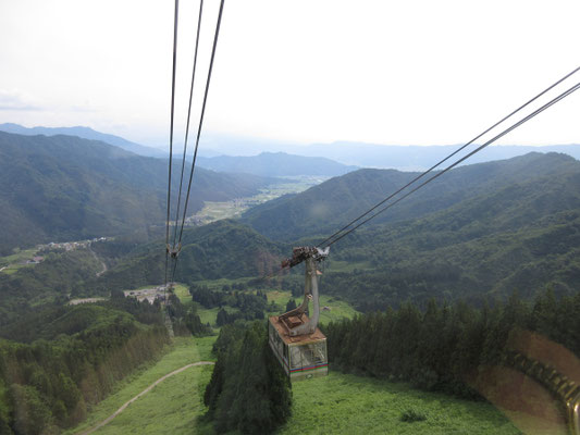 一気に下山