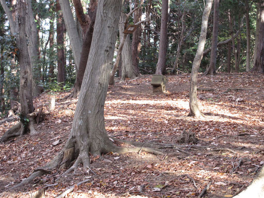 今日は高取山北尾根から登るので、すぐに「山の神」にご挨拶