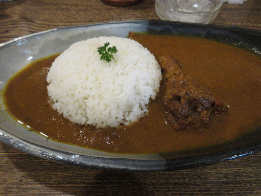 そして締めくくりは、最終日数日前のGargasでの「山と雷鳥展」を再訪　再びおいしいカレーを食べ〜