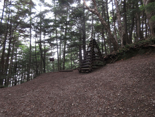 やっと地図の「杖立峠」に到着と分かる　峠らしからぬ雰囲気