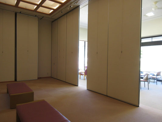 絵がなくなると何とも空虚な空間となる