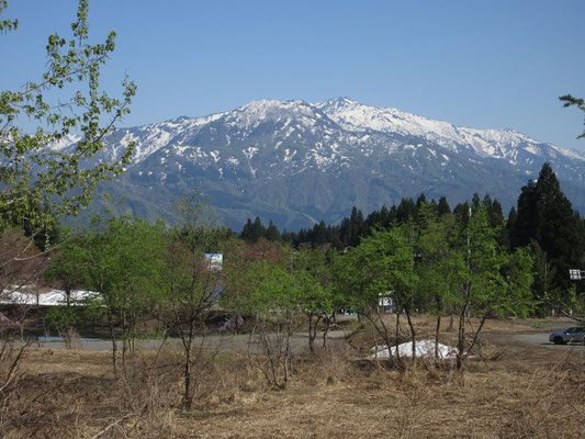 ここは冬にはスキー場の広場のようだ