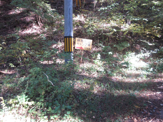 先程、「通り抜けできません」という看板があったが、この「陣馬形山キャンプ場10km」というのは歩いて〜と言うことだろうか??
