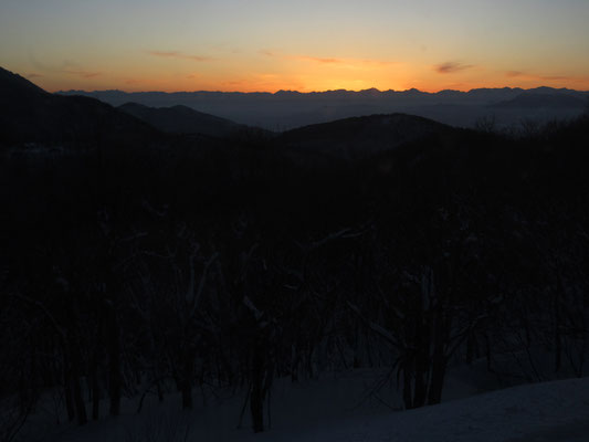 その日の夕焼け