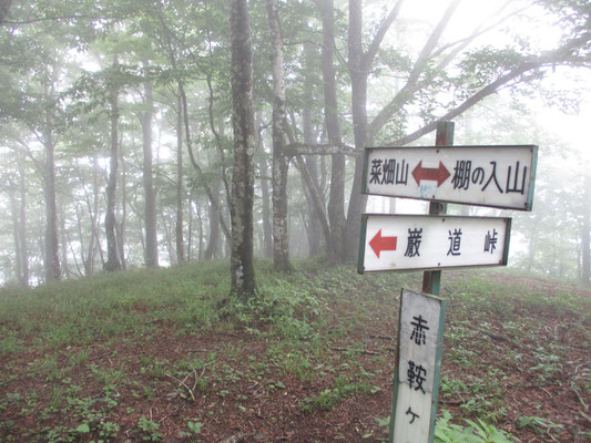 ここには一言も「朝日山」とは記されていない