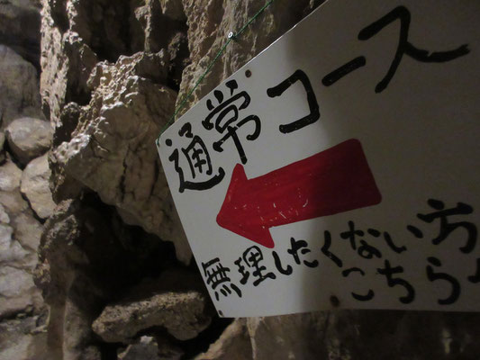 手作り感満載の看板