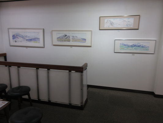 展示風景 階段上