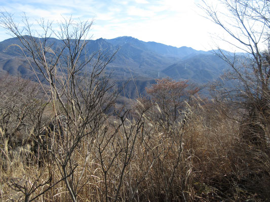 金峰山の方の眺め