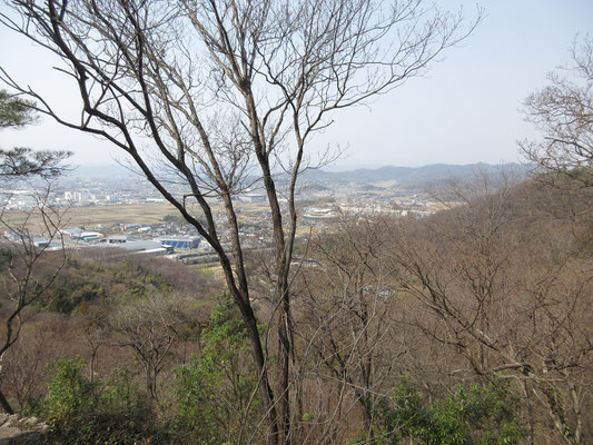 真っ平らの限界の眺めもよい　本来なら遠景に山並みも見えるのだろうが…