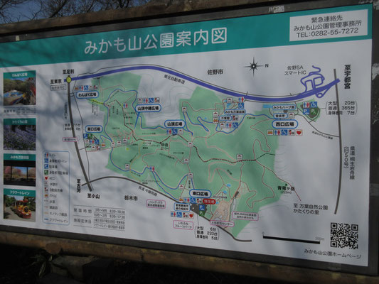 この日はカタクリ群落が目的なので、東入口駐車場に停めて歩き出す