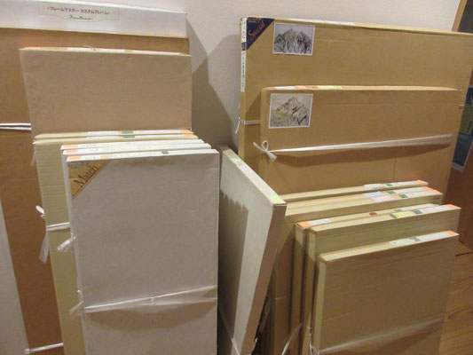 個展準備3