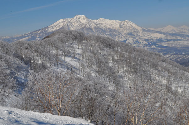 美しく妙高山が見える