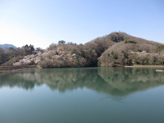 河岸を替えて、お気に入りの大野ダム湖畔へ