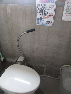 トイレも数日前に改修工事を終えたばかりだったそうで、とても快適でした