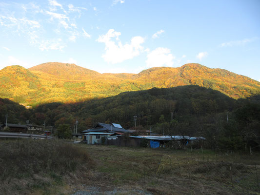 この山を取り巻く鳥倉林道を辿り、どん詰まりまで行ってから三伏峠への登りに取り付く 何年か前に塩見岳に登りに行った時のことを思い出す
