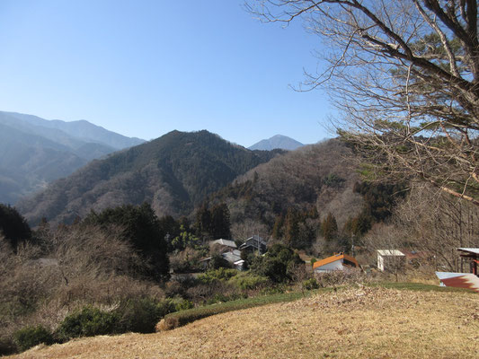 菅井集落の方面