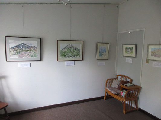 展示替えした「山の絵」の部屋2
