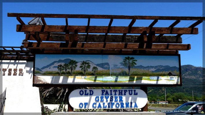 "Old Faithful Geyser" of California N 38° 35´45.8´´ W 122° 36´08.7´´