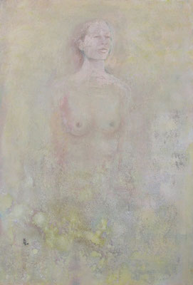 Zyklus Merry Maiden, Jennyfer, 2001, Acryl auf Holz, 110 x 160 cm