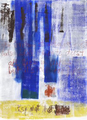 it's not too late, 2020, 154 x 106 cm, printing ink on paper