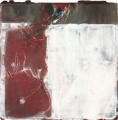 OHNE TITEL | Monotypie/Papier | 20 x 20 cm | 2011