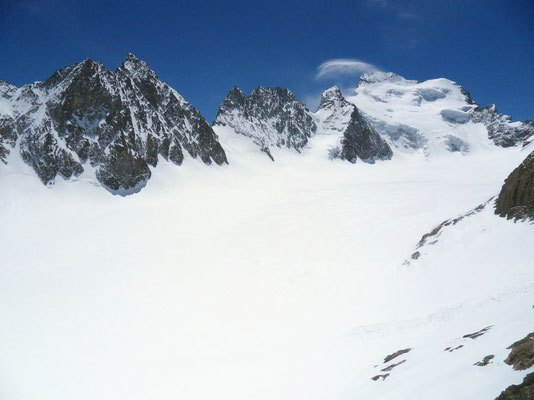 Glacier Blanc vor Barre des Ècrins