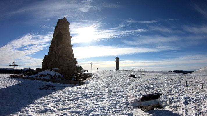 Am Seebuck-Gipfelplateau