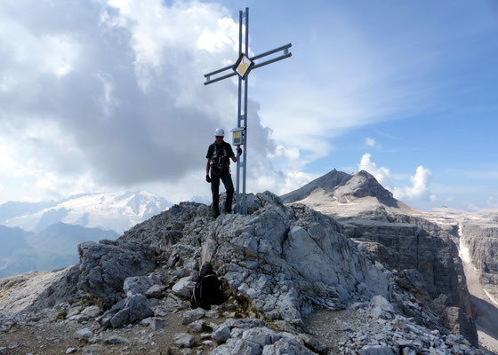 Am Gipfel des Boèseekofel - 2911 M