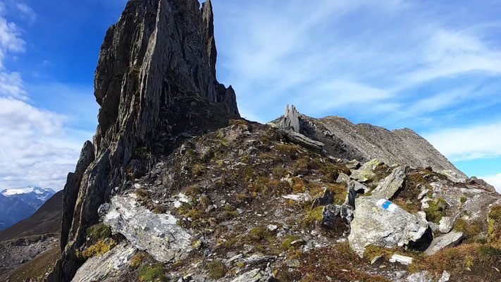 Am Gloggentürmlipass - 2675 m